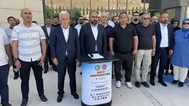 HAK-İŞ Yozgat'ta şehitler için anma programı düzenledi