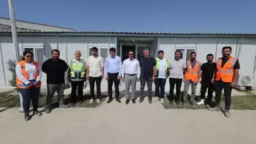 Antakya'da Afet Konutları İnşaatı Sürüyor