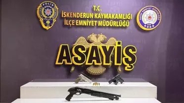 İskenderun'da Silahlı Kavga: 5 Tutuklama