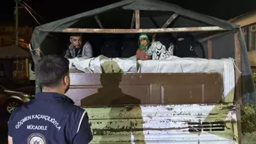 Hatay'da 20 Sığınmacı Yakalandı