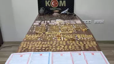 Dörtyol'da Kuyumcu Operasyonu: 5 Gözaltı