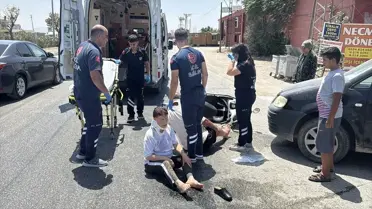 Antakya'da Motosiklet Kazası: 2 Yaralı