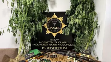 Hatay'da Silah ve Uyuşturucu Operasyonu
