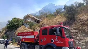 Antakya'da Yangın Kontrol Altına Alındı