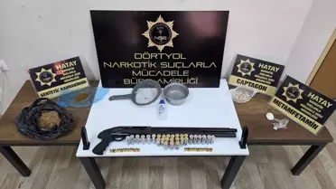 Hatay'da Uyuşturucu Operasyonu: 10 Gözaltı