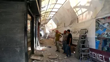 Uzun Çarşı'da Restorasyon Devam Ediyor