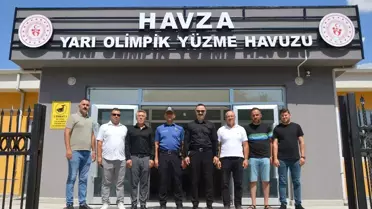 Havza'da Yüzme Kursları Başladı