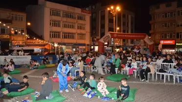 Havza'da Açık Hava Sinema Gecesi