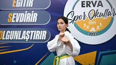 Kayseri'de ERVA Spor Okulları'ndan Şampiyonlar Yükseliyor