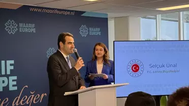 Hollanda'da Maarif Europe Amsterdam Eğitim Merkezi açıldı