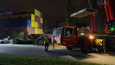 Hollanda'da Fırtına Alarmı