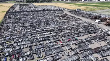 Kayseri'de Hurda Araçlardan Mobilya Aksesuarı Üretimi