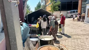 Hüyük'te Aşure İkramı