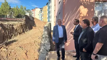 Karaloğlu'ndan İspir Heyelanına Ziyaret