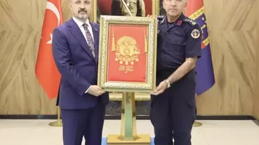 Bülent Turan Jandarma Komutanlığını Ziyaret Etti