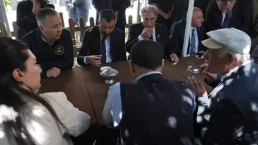 Bakan Yerlikaya Ağrı'da Vatandaşlarla Buluştu