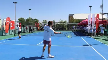Iğdır'da 5. Kayısı Cup Tenis Turnuvası başladı