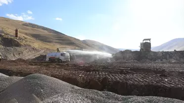 Iğdır'da Ünlendi Barajı Aralık'ta Su Tutmaya Başlayacak