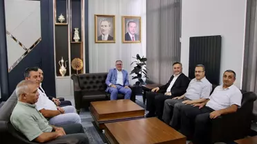 Eğitim Müdürü Esen'den Başkan Özdoğan'a Ziyaret