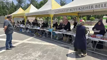 İslahiye'de Kur'an Kursları için Kermes Düzenlendi