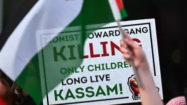 Ankara'da Madleen Gemisi İçin Protesto