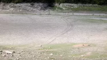 Kazandere Barajı Kuruma Noktasında