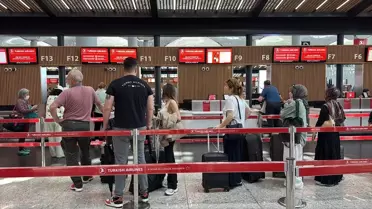 İstanbul Havalimanı'nda Kurban Bayramı Yoğunluğu