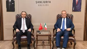 İtalyan Büyükelçi Şanlıurfa'da