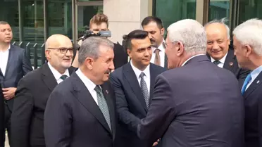 İYİ Parti Genel Başkanı Dervişoğlu, BBP Genel Başkanı Destici'yi ziyaret etti