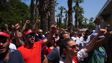 İzmir'de Grev Altıncı Günde