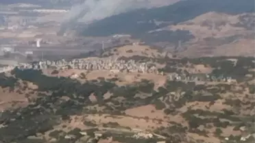 Aliağa'da Yangın: Kontrol Altına Alınıyor