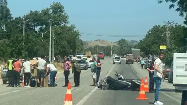 Tire'de Motosiklet Kazası: 3 Yaralı