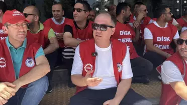 Karşıyaka Belediyesi'nde İşçiler Eylemde