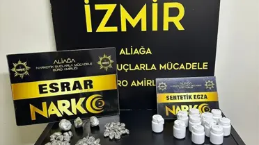 Aliağa'da Uyuşturucu Operasyonu: 20 Tutuklama