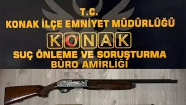 İzmir'de Uyuşturucu ve Silah Operasyonu