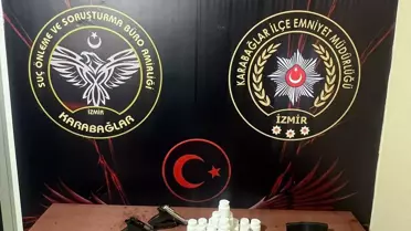 İzmir'de Uyuşturucu ve Silah Ticareti Operasyonu