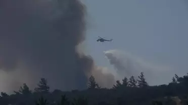 İzmir'de Orman Yangını Kontrol Altında