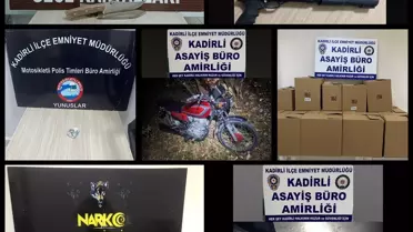 Kadirli'de Narkotik Operasyonu: 4 Tutuklama