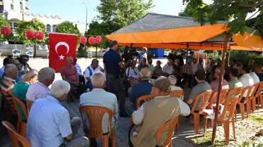 Kadirli'de Gazze İçin Dayanışma Çadırı Kuruldu