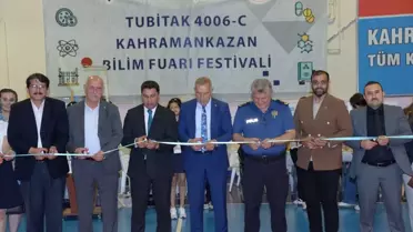 Kahramankazan'da Bilim Fuarı Düzenlendi