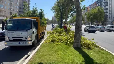 Kahramanmaraş'ta Şiddetli Fırtına