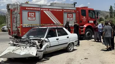 Kahramanmaraş'ta Trafik Kazası: 5 Yaralı