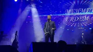 Mehmet Erdem Kahramanmaraş Fuarı'nda Konser Verdi