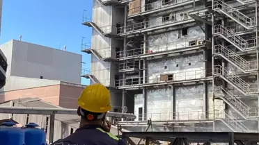 Kangal Termik Santrali'nde Yangın