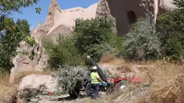 Kapadokya'da Doğal Doku Koruma Çalışması