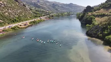 Kapıkayafest'te SUP Yarışı Heyecanı