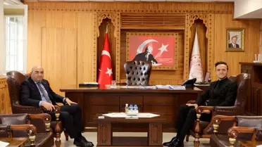 Savcı Yılmaz'dan Kaymakam Baskın'a Ziyaret