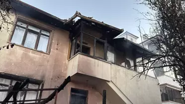 Safranbolu'da Müstandil Evde Yangın