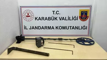 Safranbolu'da Kaçak Kazı Operasyonu