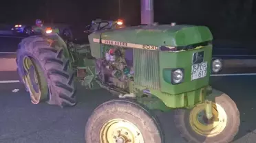 Safranbolu'da Otomobil-Traktör Kazası: 4 Yaralı